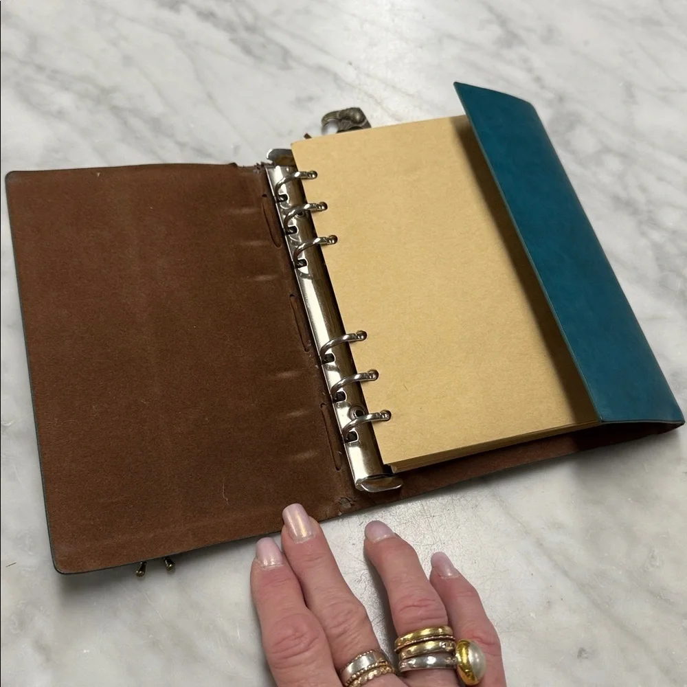 Maleden Leather Journal Diary Sketchpad Notebook Refillable Nautical Charm